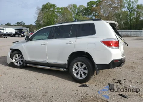 2012 Toyota Highlander Base from USA, damaged, VIN 5TDZK3EH0CS080421